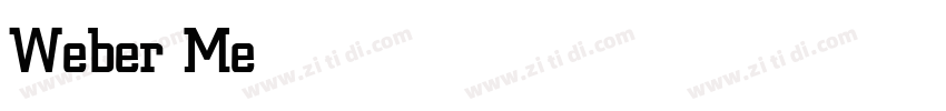 Weber Medium字体转换